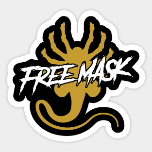Free Mask Sticker